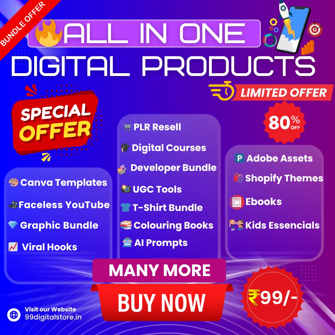 All-in-One Digital Products Bundle